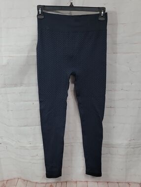 Motherhood Navy Quilted Stretch Leggings